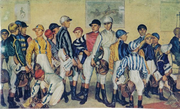 Historie dostihového sportu - obraz vážnice